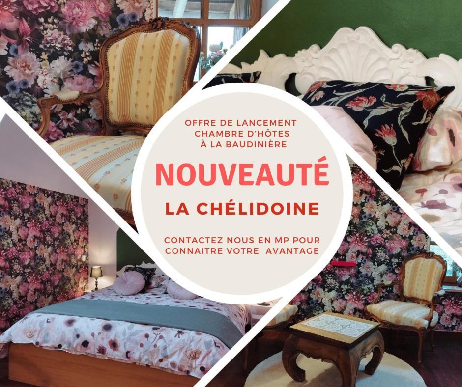 La Baudiniere, Chambre "La Chelidoine", Boyer Εξωτερικό φωτογραφία
